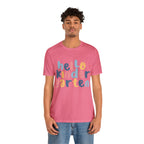 Hello Kindergarten School Shirt | First day of School Unisex T-Shirt