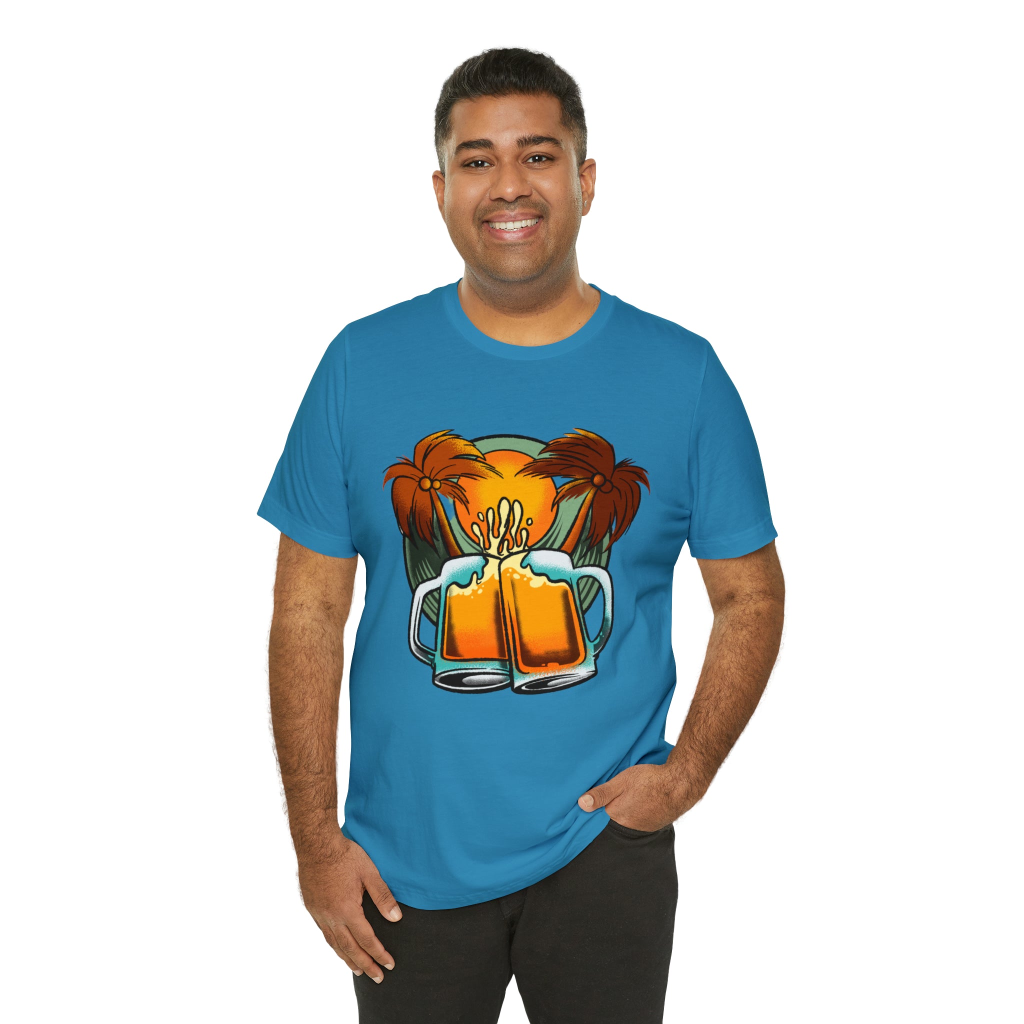 Beer Day Beach Day Shirt | Drink Beer Unisex T-Shirt