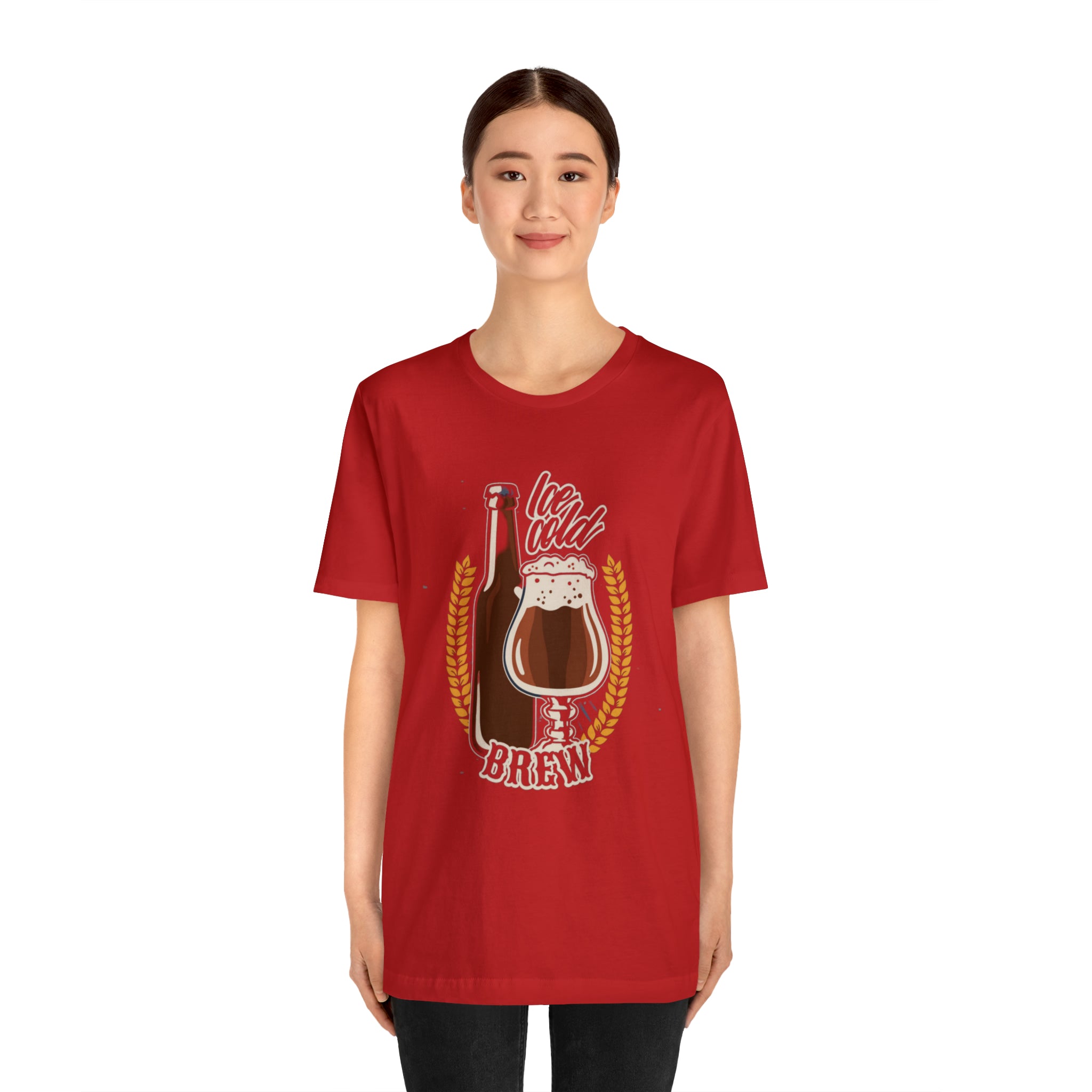Ice Cold Brew Beer Shirt | Drink Beer Unisex T-Shirt