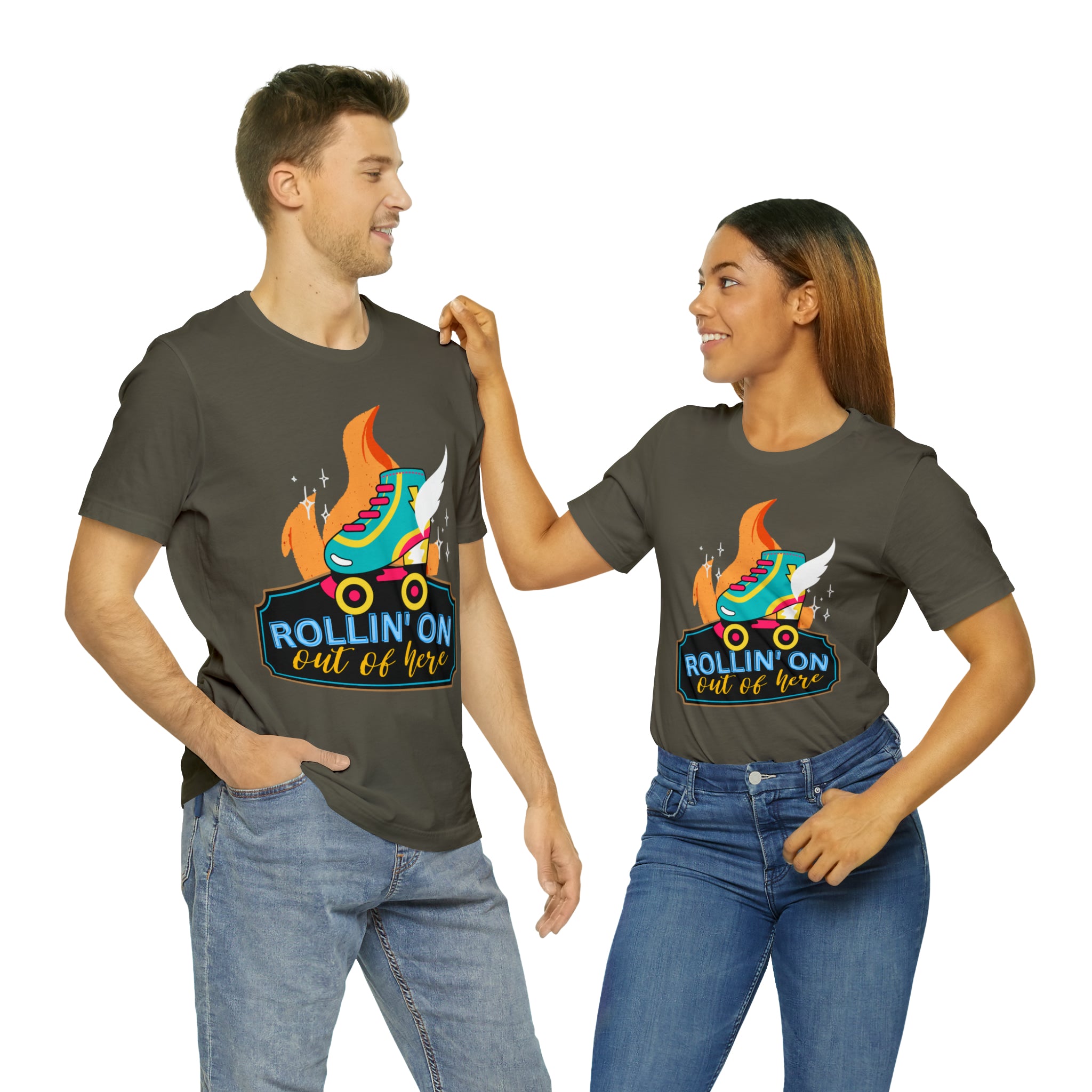 Rollin' On Shirt | Roller Skating Lover Unisex Tee