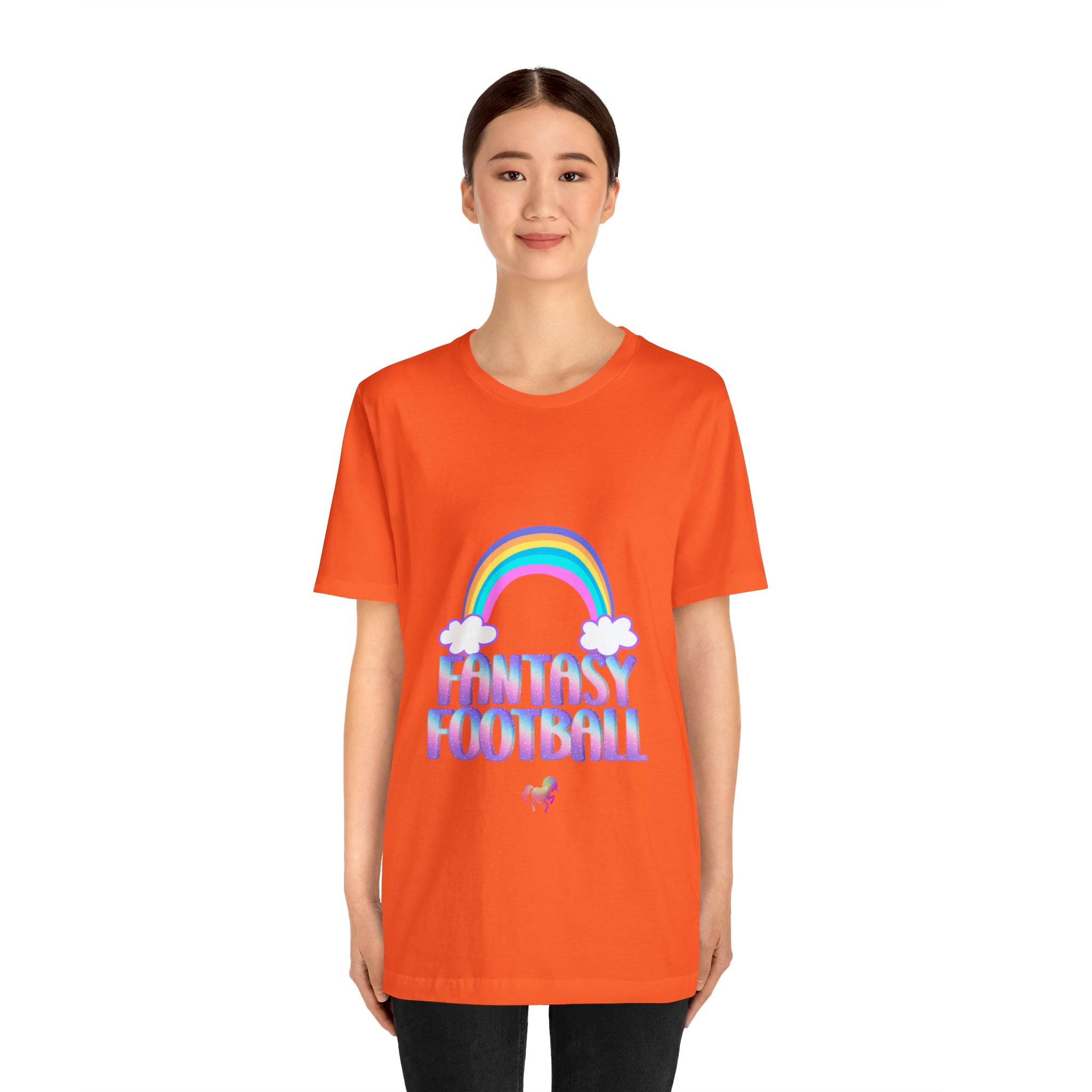 Cute Fantasy Football Shirt | Pink Cute Fantasy Football Unisex T-Shirt