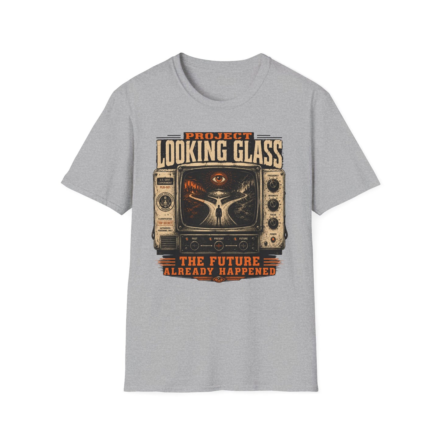 Looking Glass T-Shirt — Project Looking Glass Retro Sci‑Fi Graphic Tee