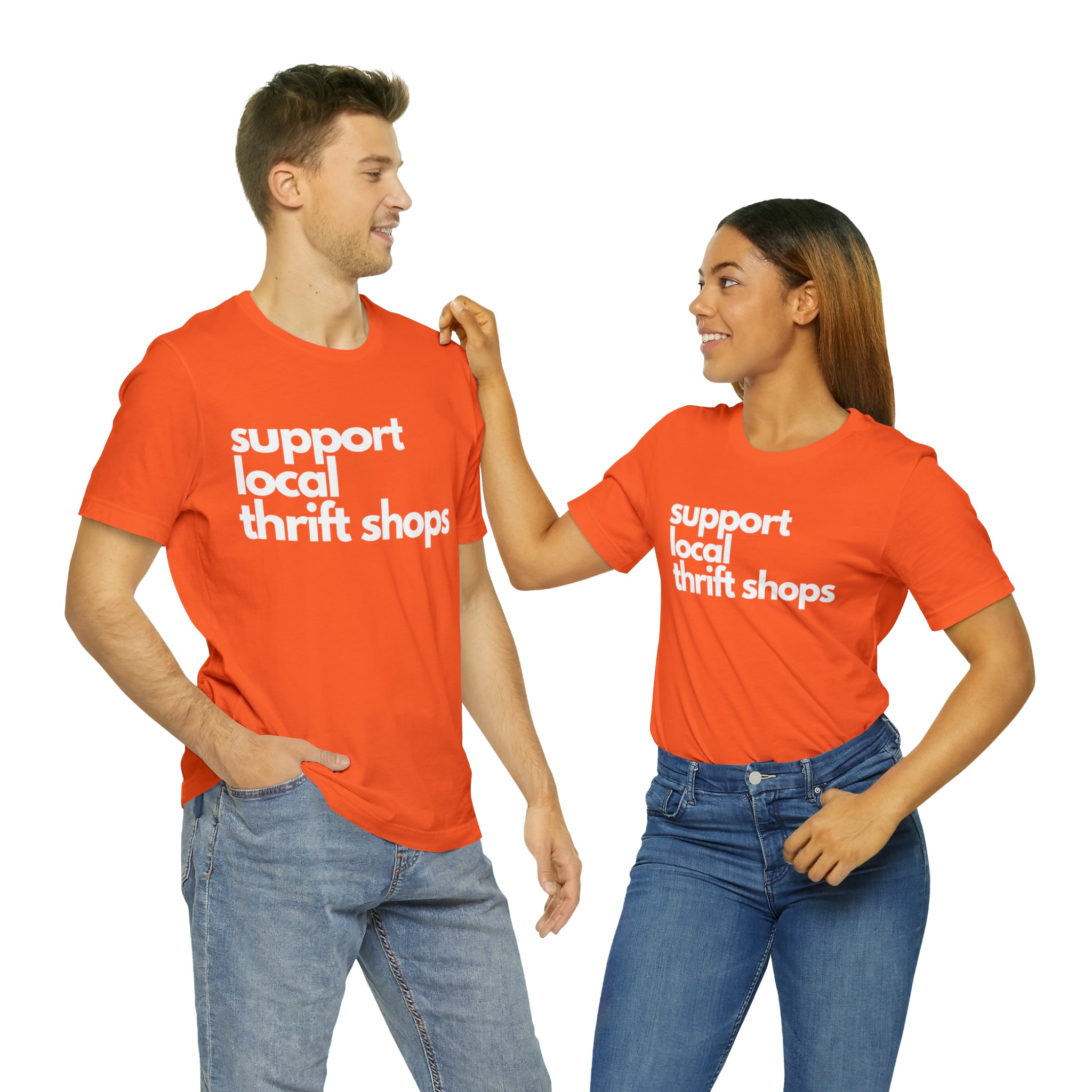 Support Local Thrift Shops Shirt | Local Thrift Store T-Shirt
