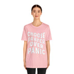 Prayer Over Panic Unisex Shirt | Religious Shirt for Prayers
