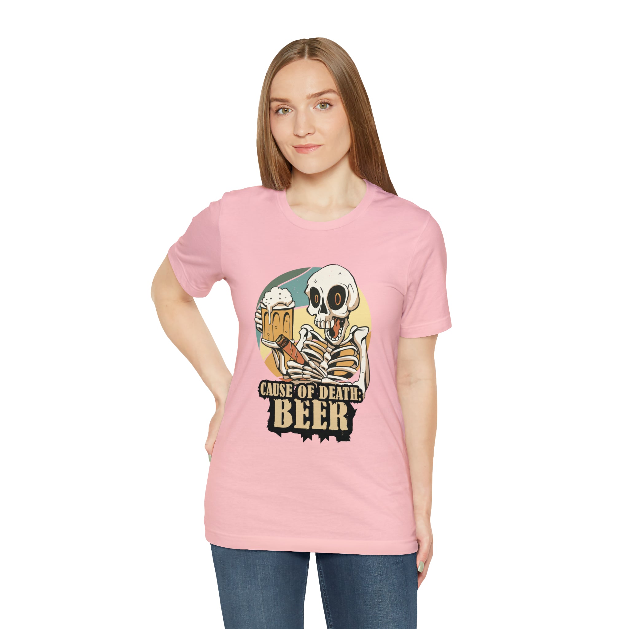 Beer Cause of Death Shirt | Drink Beer Unisex T-Shirt