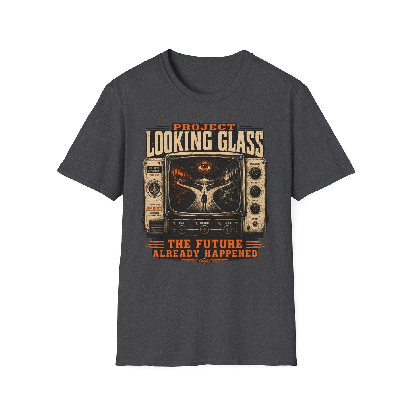 Looking Glass T-Shirt — Project Looking Glass Retro Sci‑Fi Graphic Tee