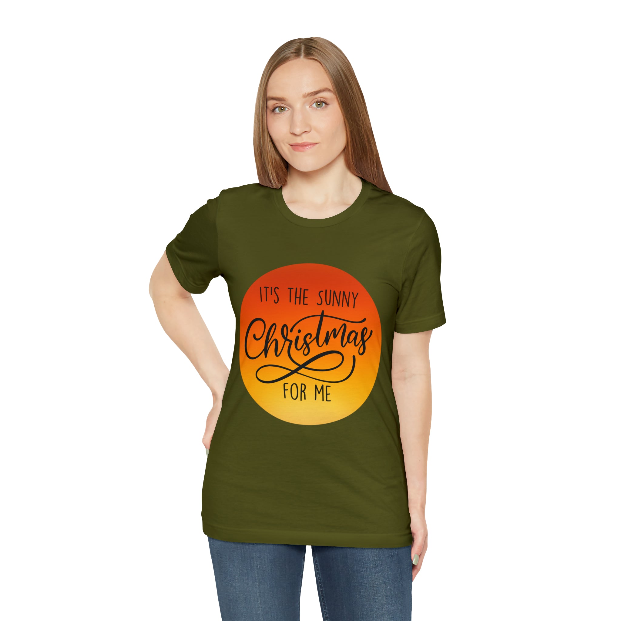 Christmas in July Orange Shirt | Christmas in July Statement T-Shirt