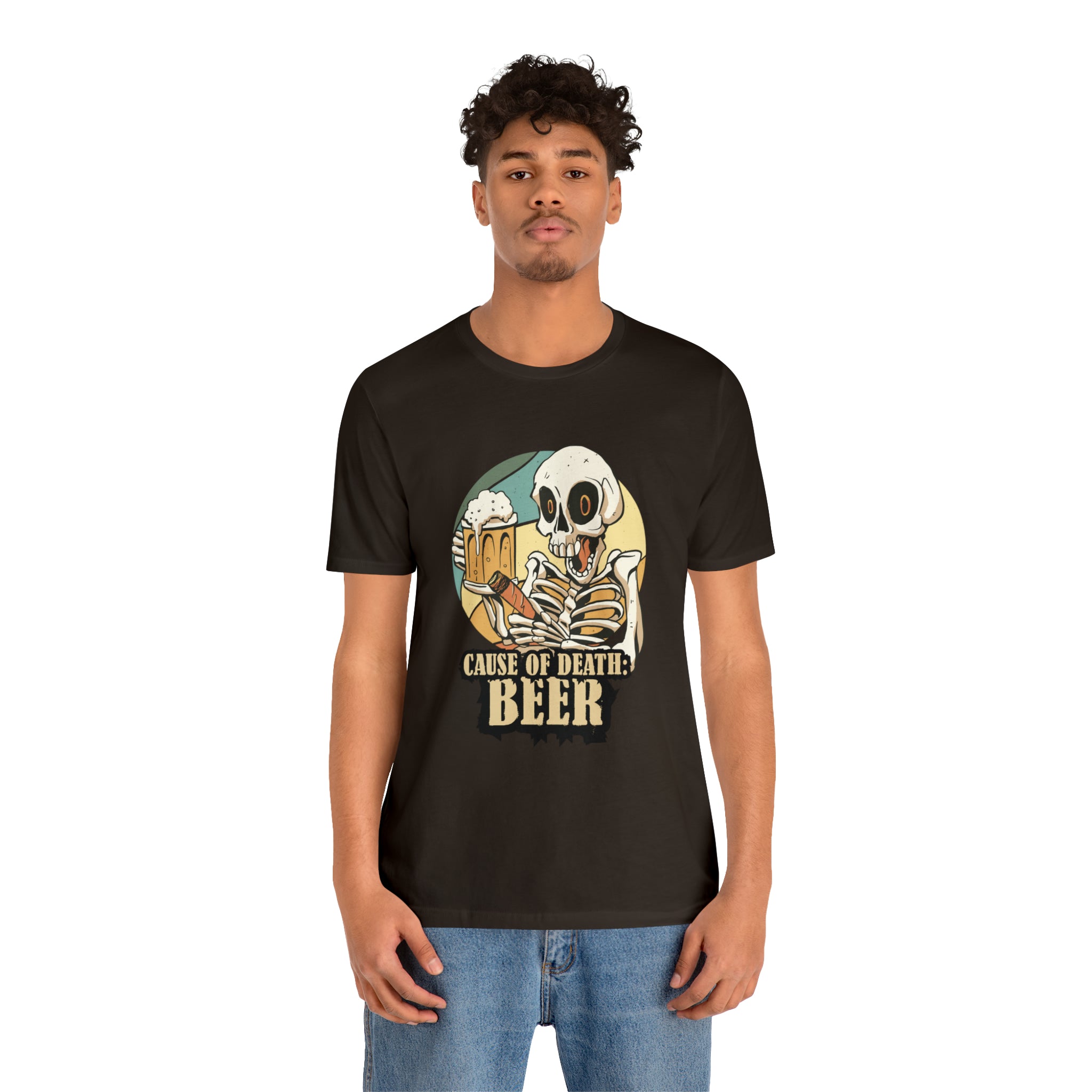 Beer Cause of Death Shirt | Drink Beer Unisex T-Shirt