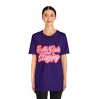Slaying in Fourth Grade Shirt | Pink School Unisex T-Shirt