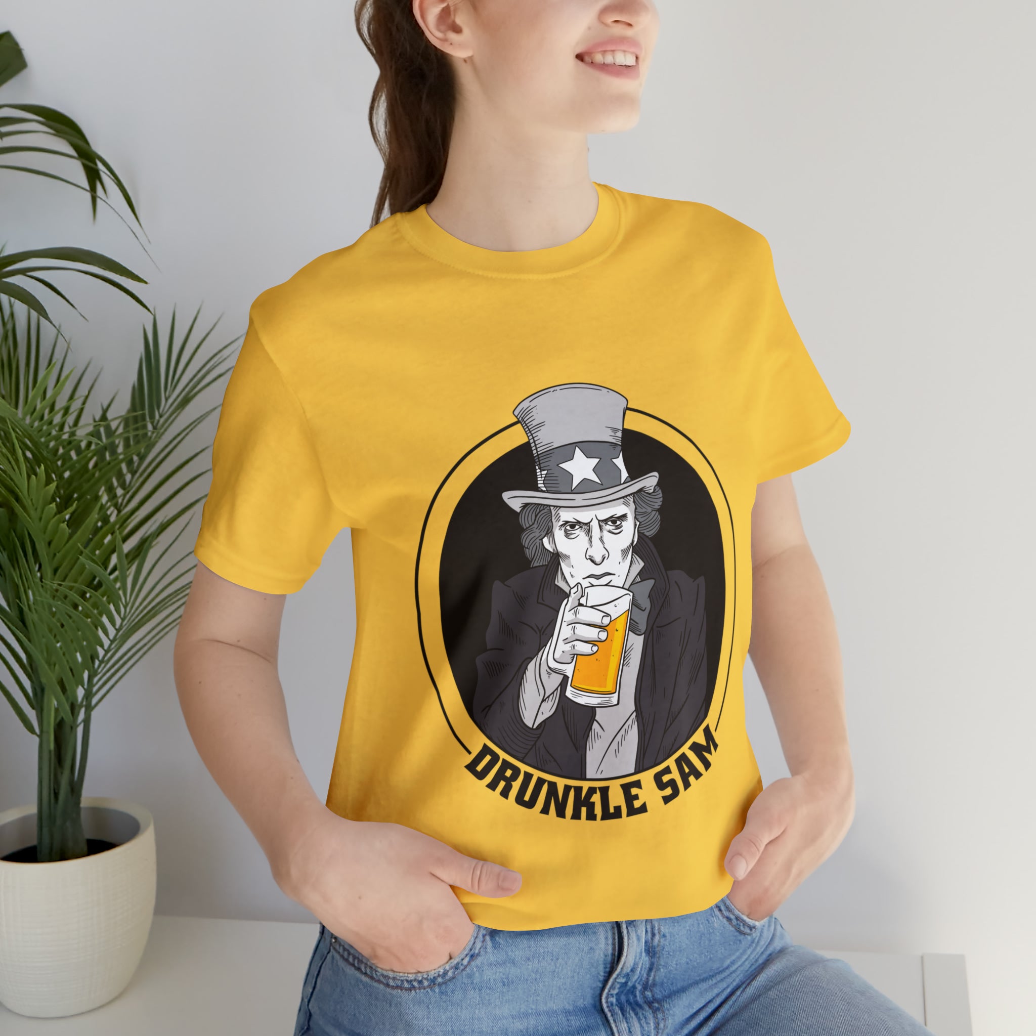 Drunkle Sam Beer Shirt | Drink Beer Unisex T-Shirt