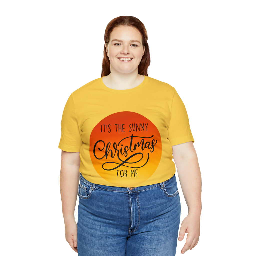 Christmas in July Orange Shirt | Christmas in July Statement T-Shirt