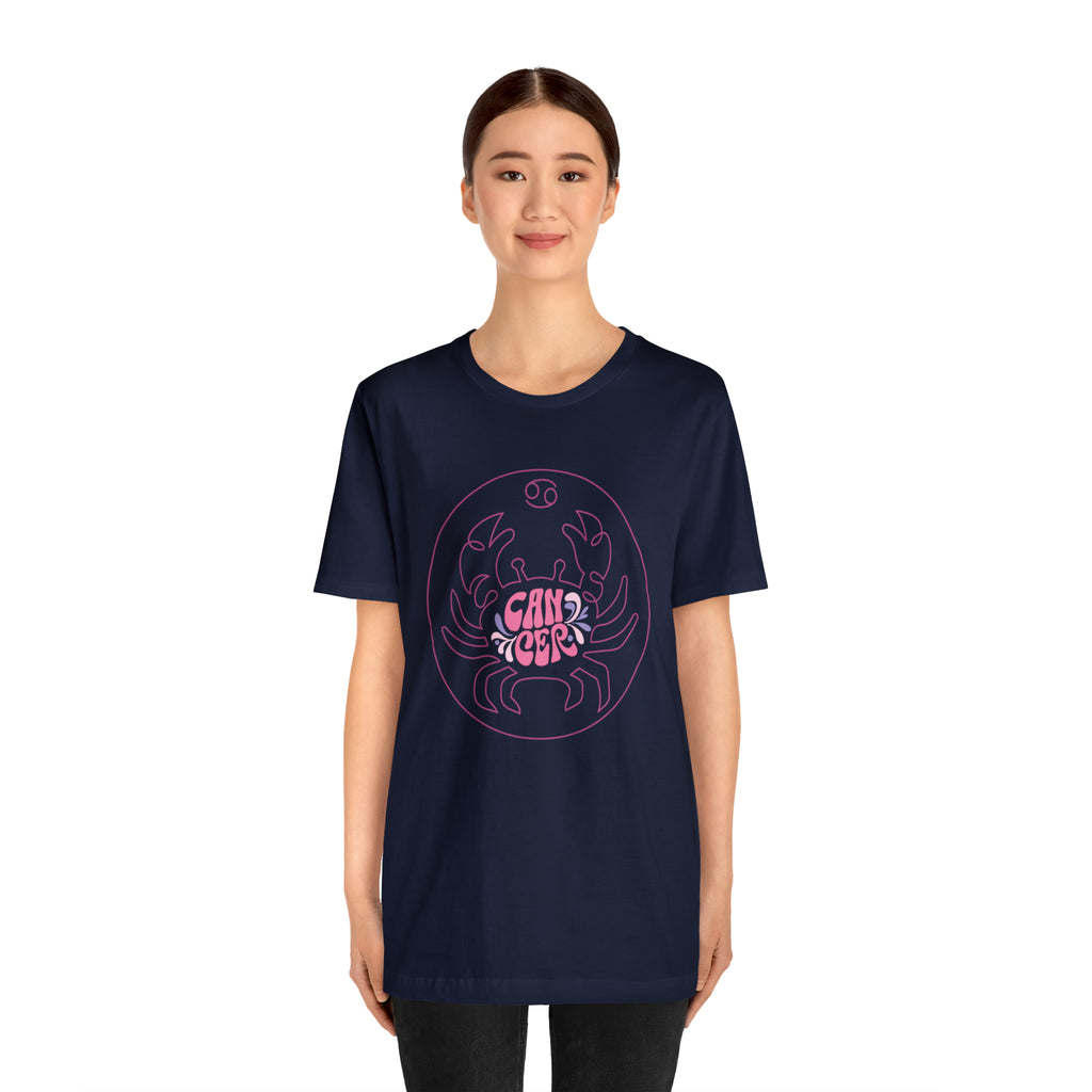 Cancer Crab Zodiac Graphics Shirt | Zodiac Sign Statement T-Shirt