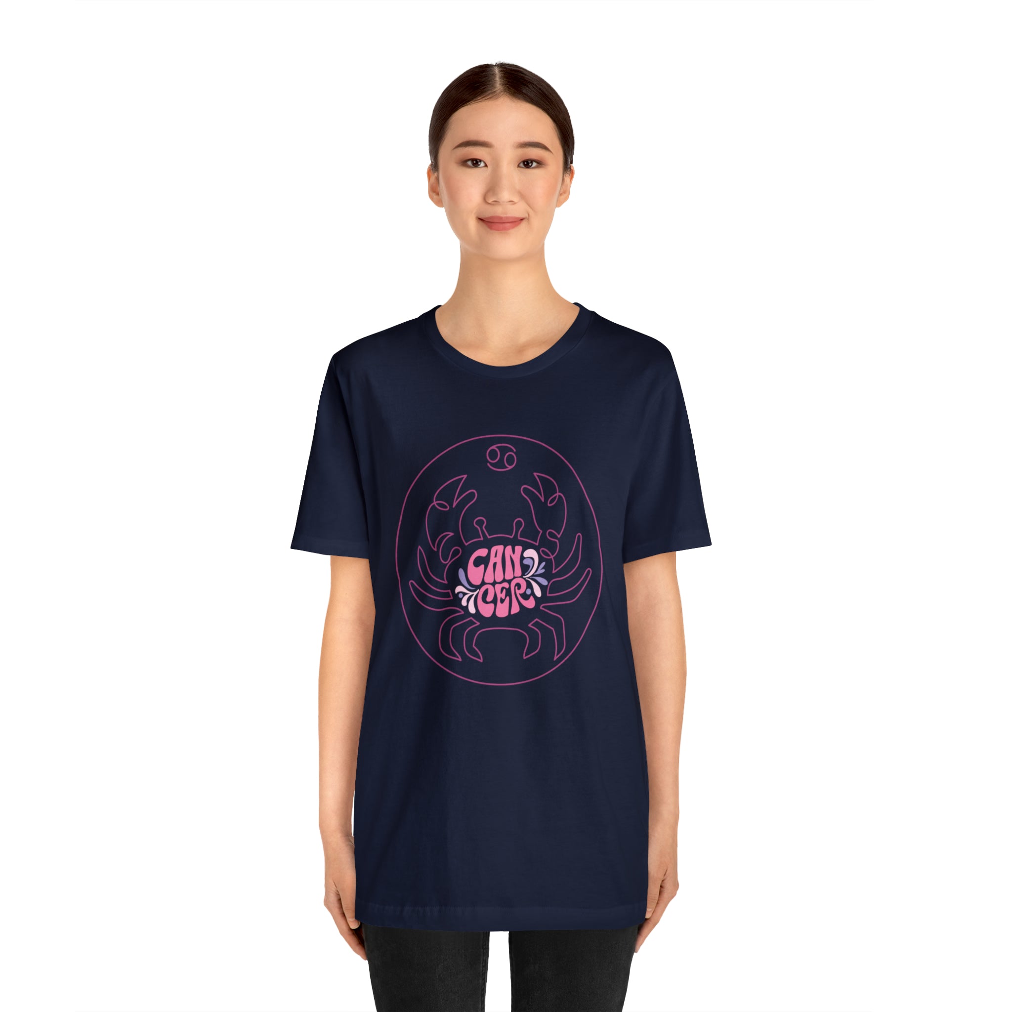 Cancer Crab Zodiac Graphics Shirt | Zodiac Sign Statement T-Shirt