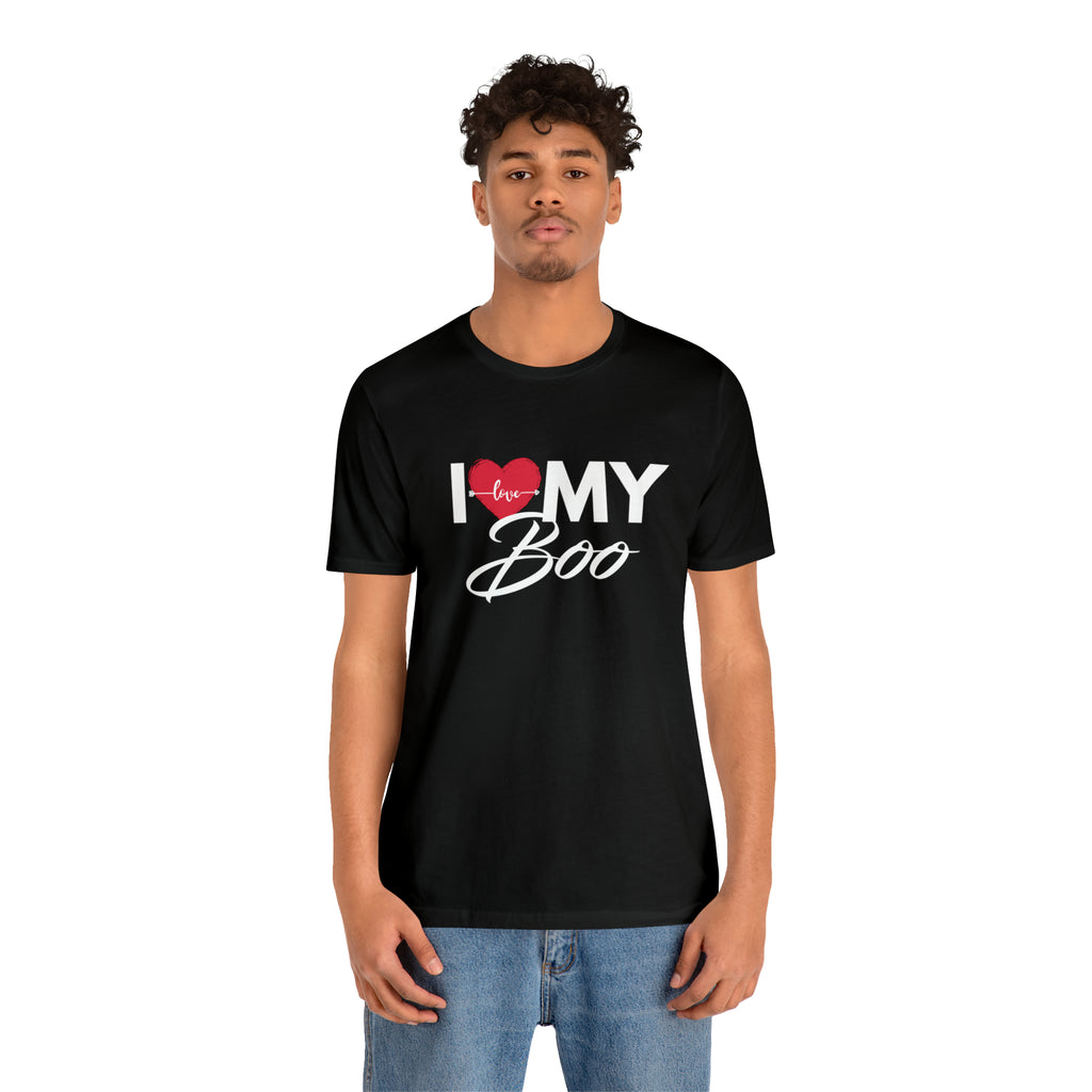I Love My Boo Shirt | Couple Love T-Shirt, Pair Girlfriend Boyfriend Matching Shirt