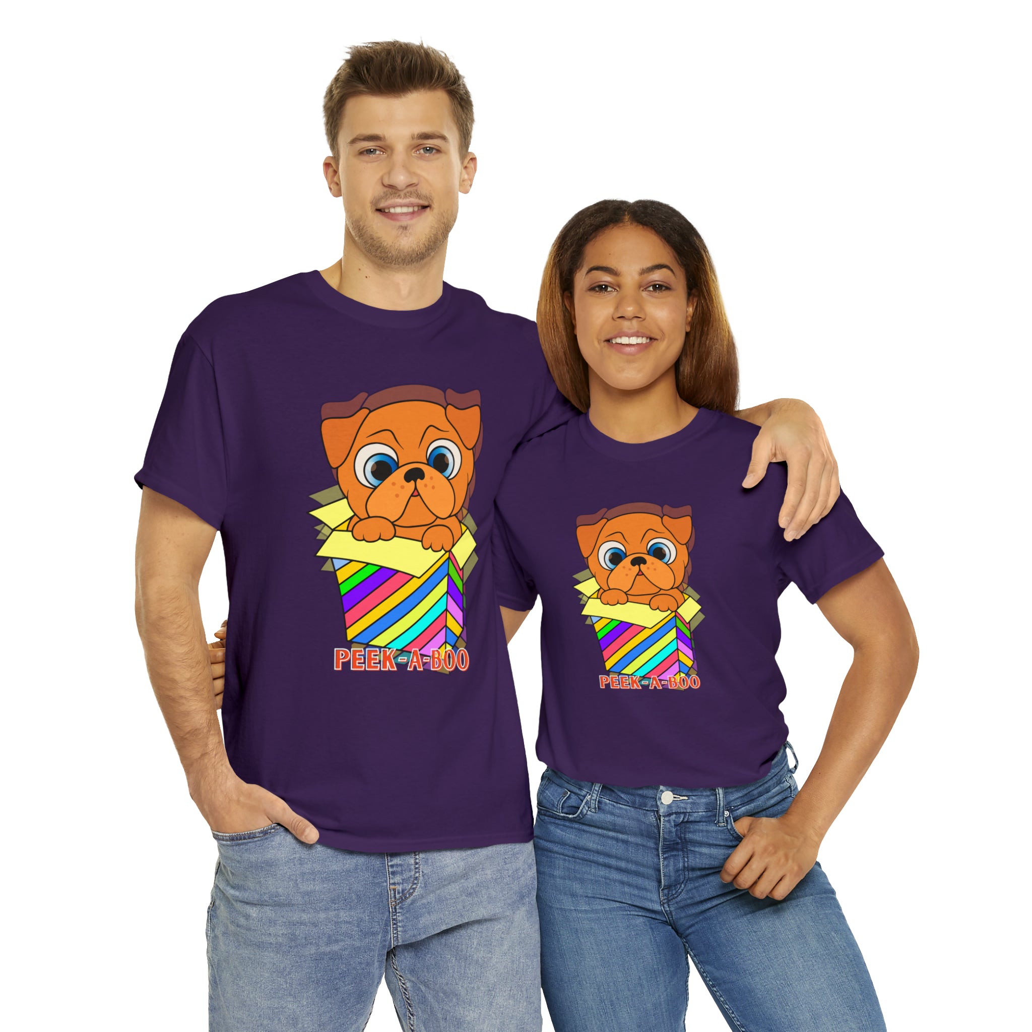 Peekaboo Shirt | Dog Lover Unisex T-Shirt