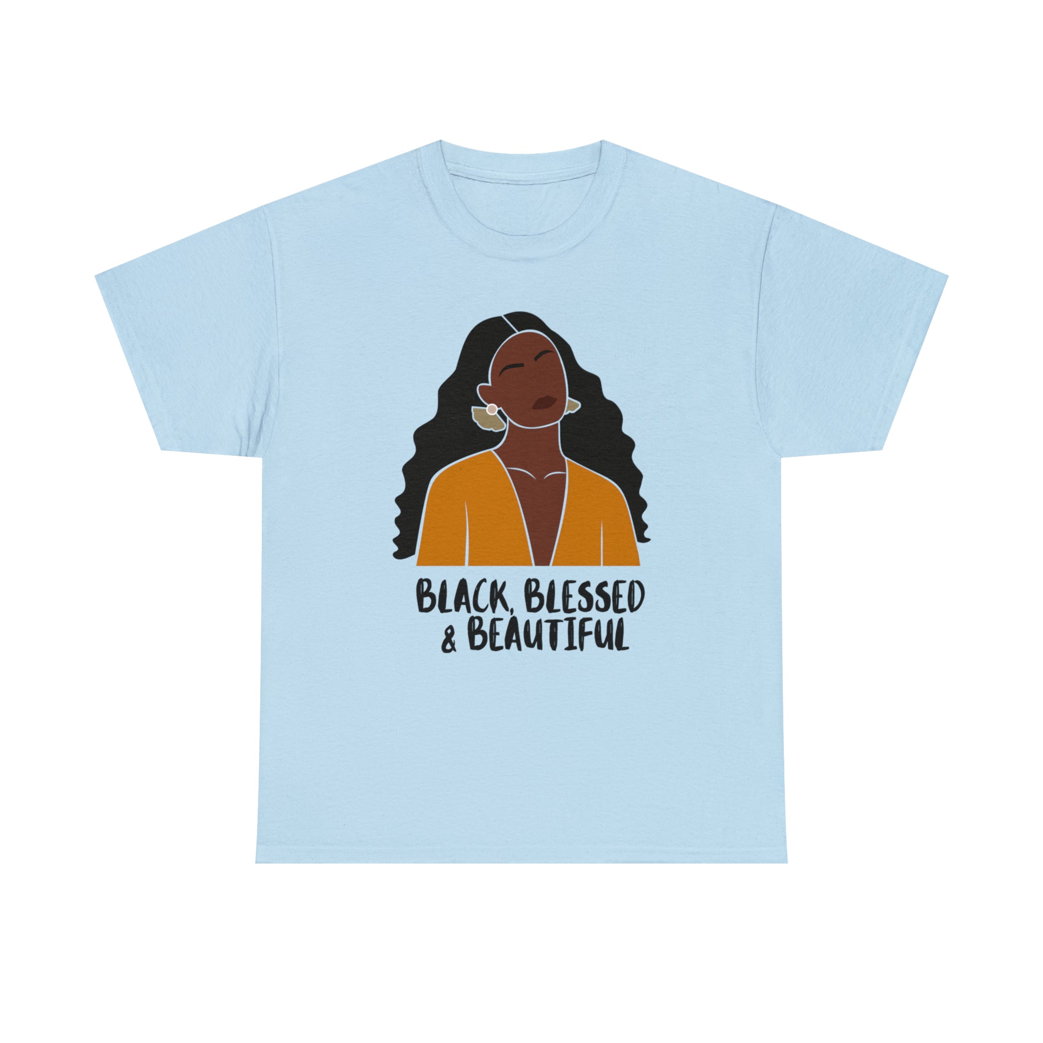 Black, Blessed & Beautiful Shirt | Empowered & Beautiful Cotton T-shirt