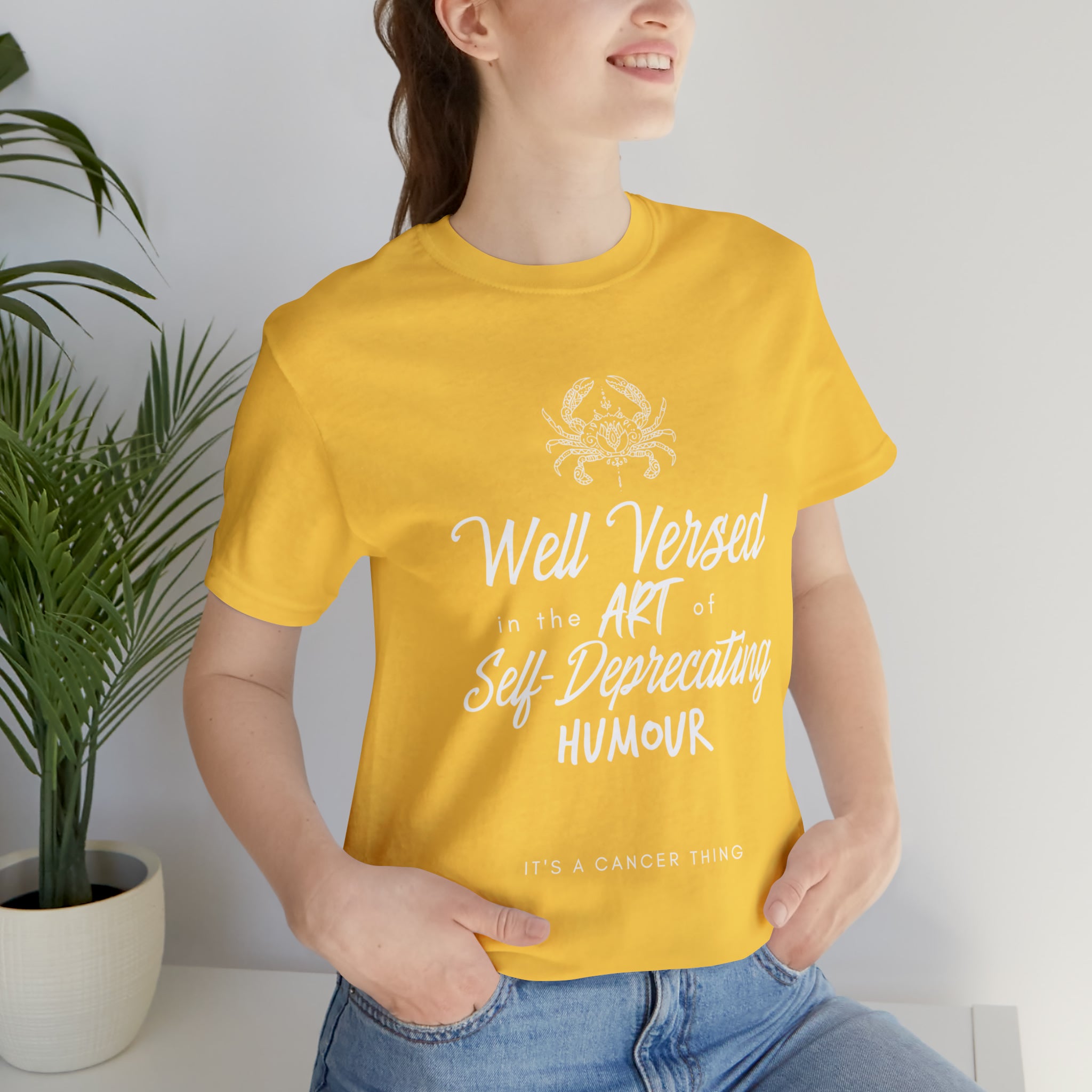 Cancer Zodiac Self-Deprecating Shirt | Zodiac Sign Statement T-Shirt