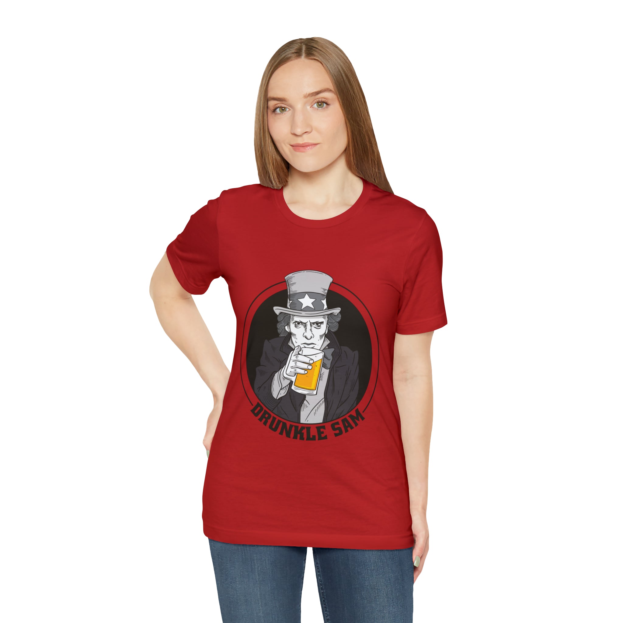 Drunkle Sam Beer Shirt | Drink Beer Unisex T-Shirt