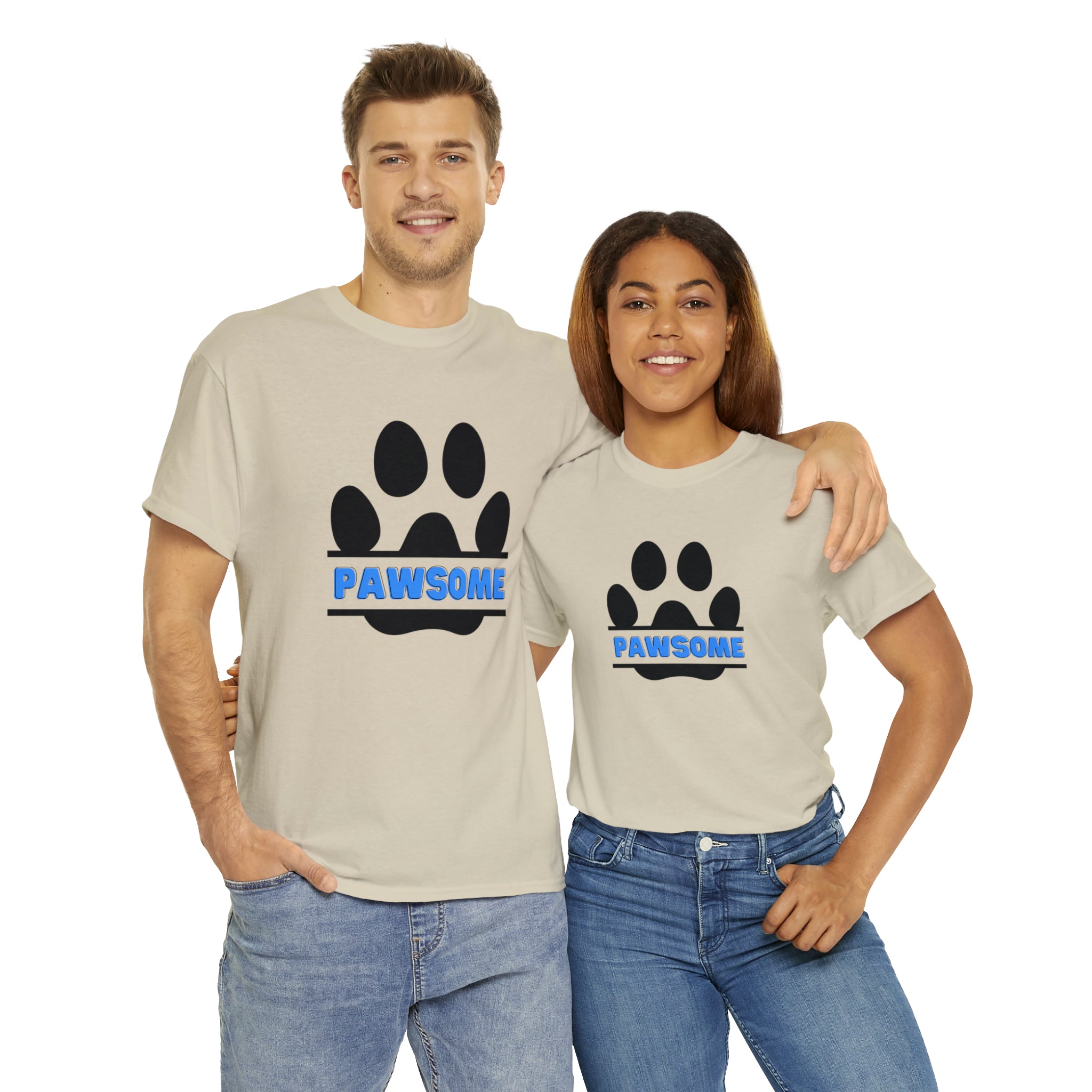 Pawsome Shirt | Dog Lover Unisex T-Shirt | Dog Mom Shirt