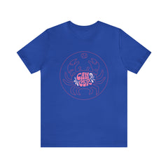 Cancer Crab Zodiac Graphics Shirt | Zodiac Sign Statement T-Shirt