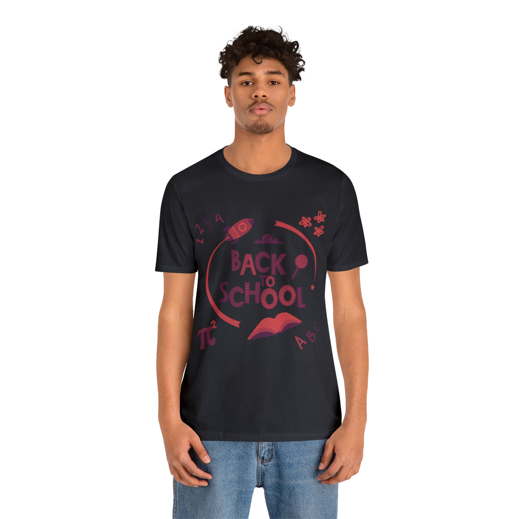 Back to School Subjects Shirt | Back to School Rocket Unisex T-Shirt