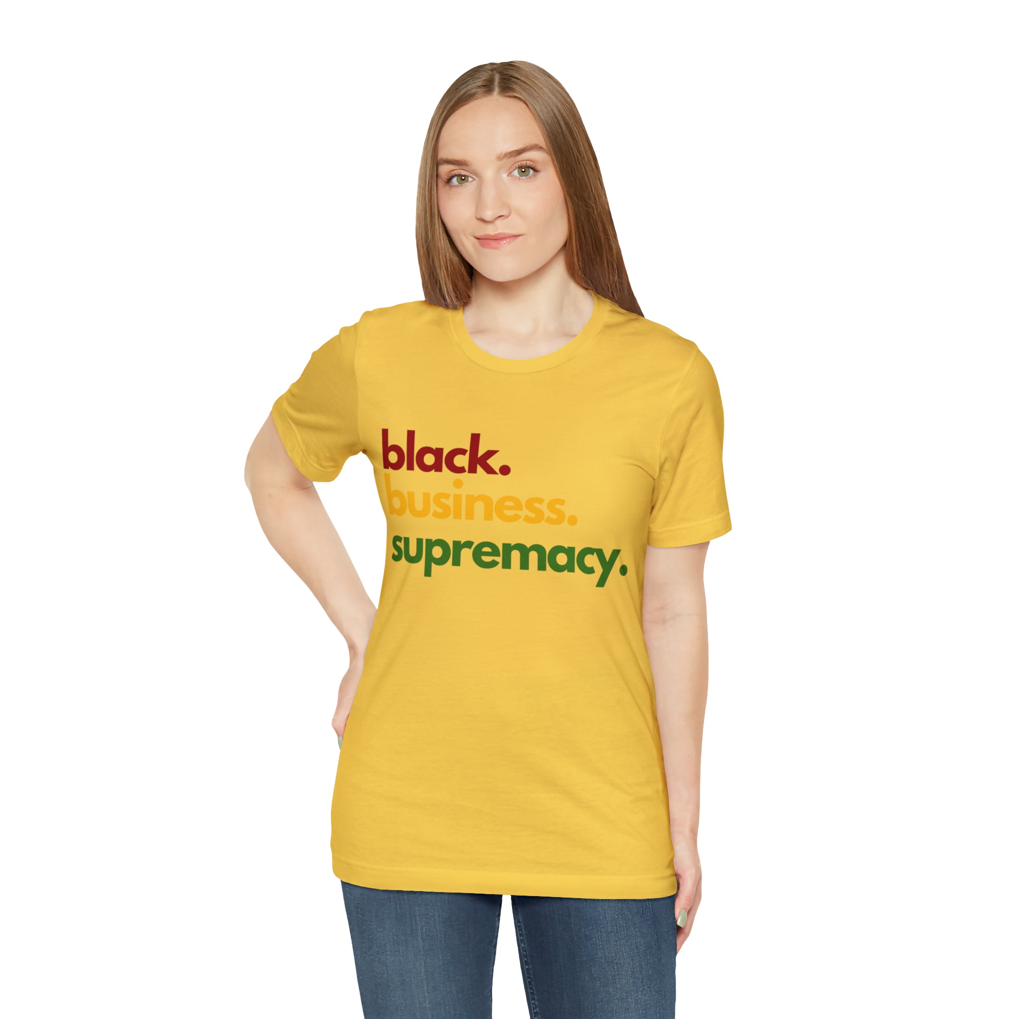 Black Business Supremacy Shirt | Support Black Businesses Unisex T-Shirt