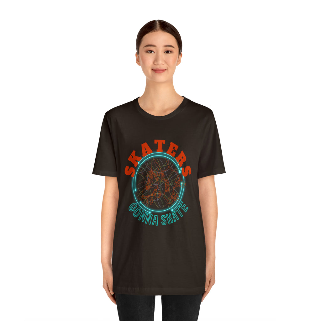 Skaters Gonna Skate Shirt | Roller Skating Lover Unisex Tee