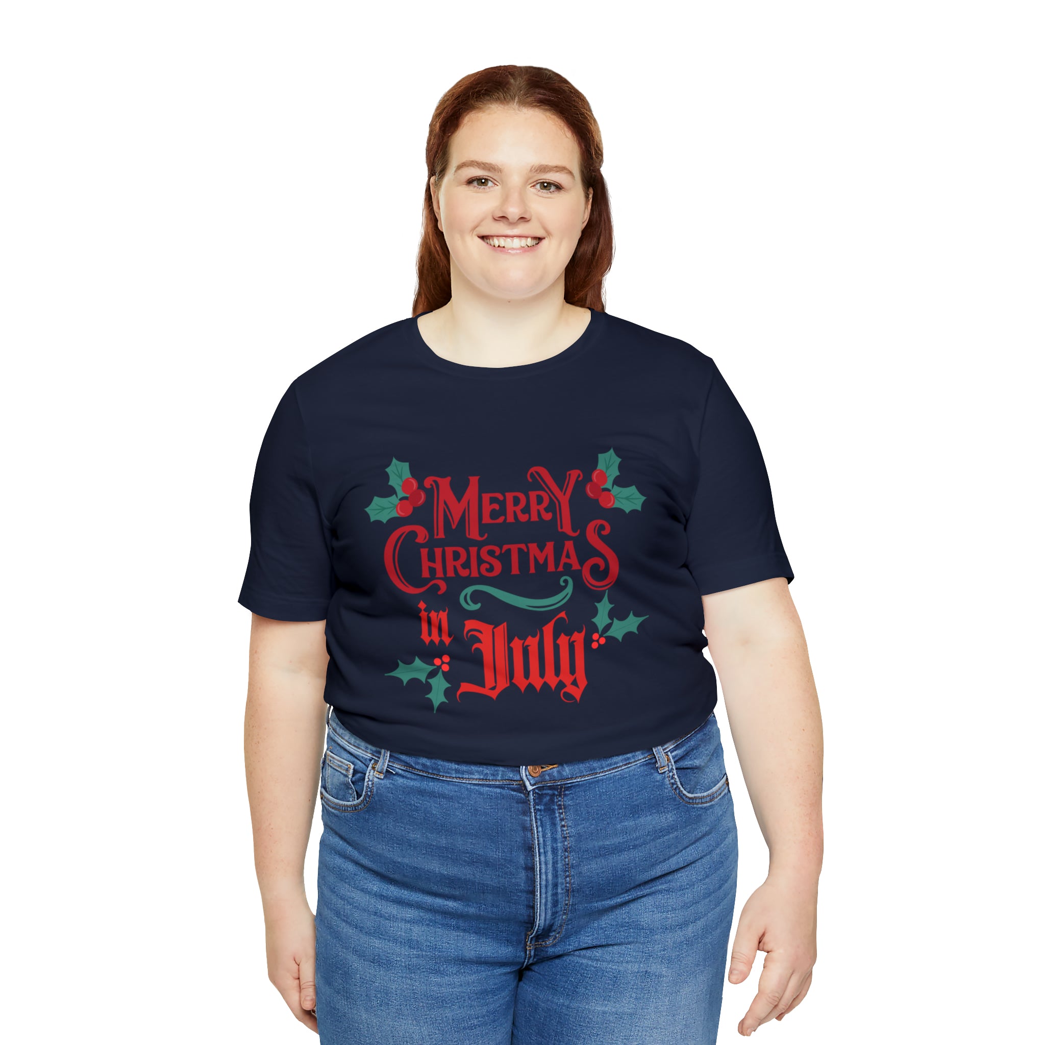 Merry Christmas in July Shirt | Christmas in July Statement T-Shirt