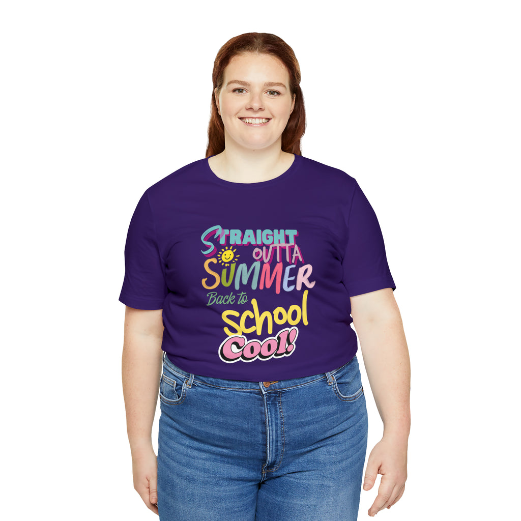 Back to School Cool Shirt | Out of Summer, Back to School Unisex T-Shirt