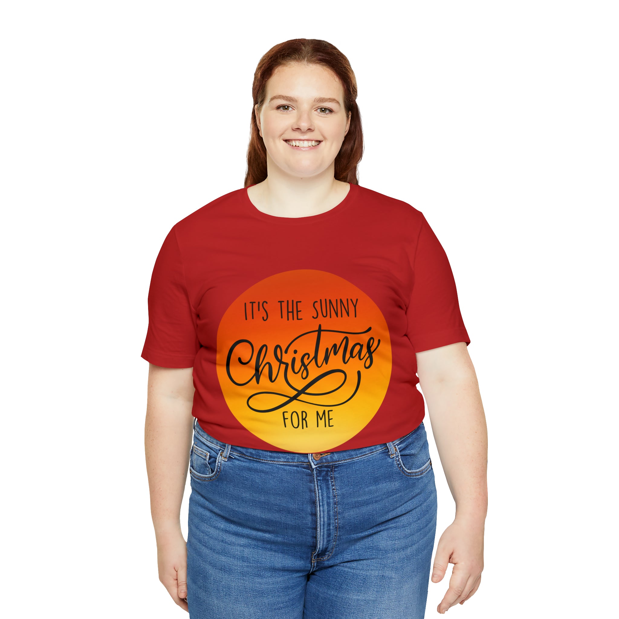 Christmas in July Orange Shirt | Christmas in July Statement T-Shirt