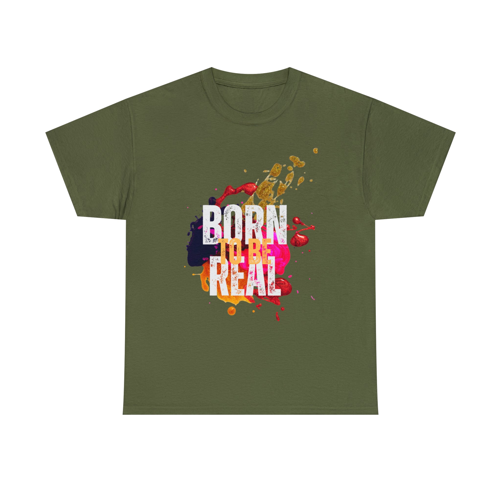 Born To Be Real  | Genuine Spirit Unisex Statement Tee