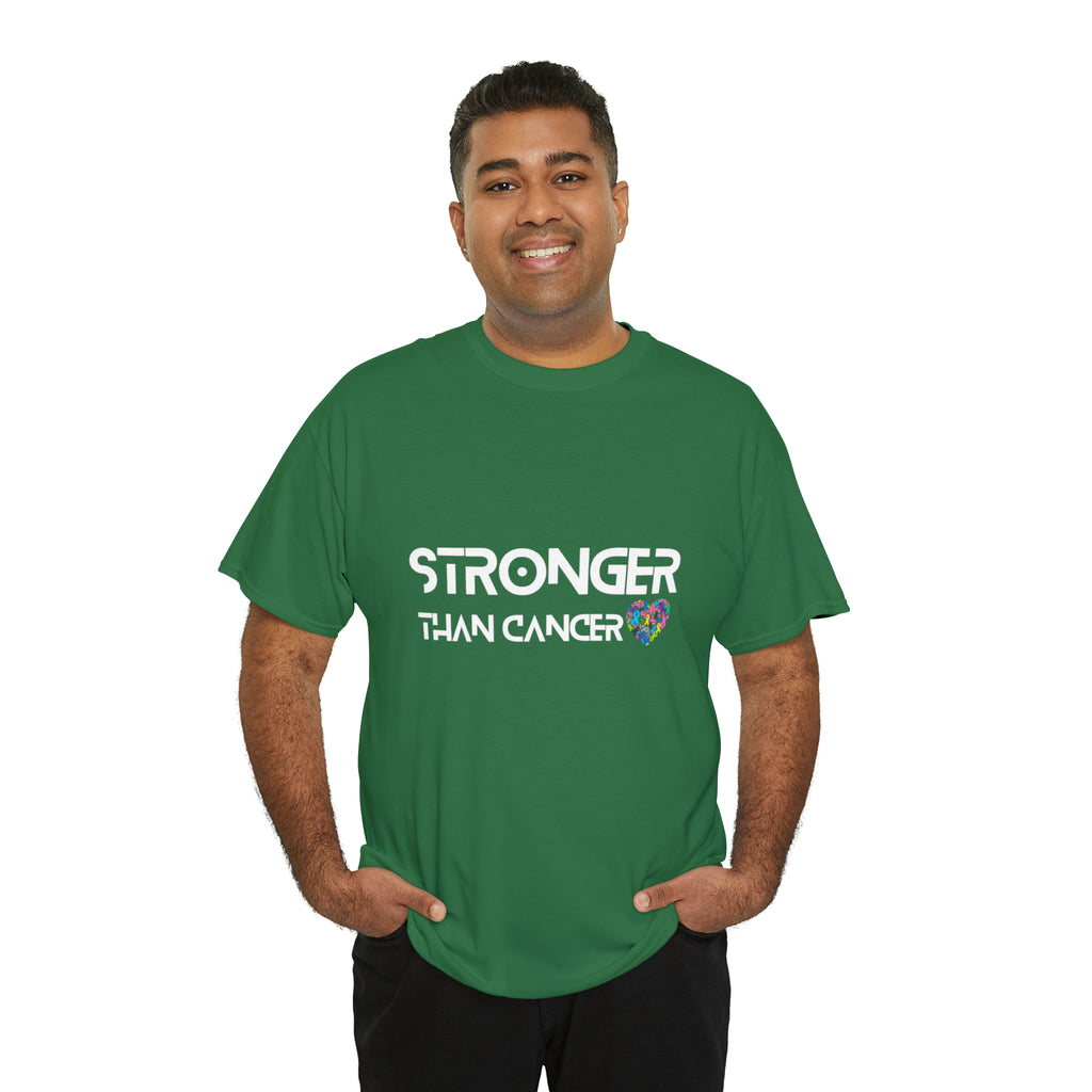 Stronger Than Cancer Shirt | Cancer Warrior Support Unisex T-Shirt