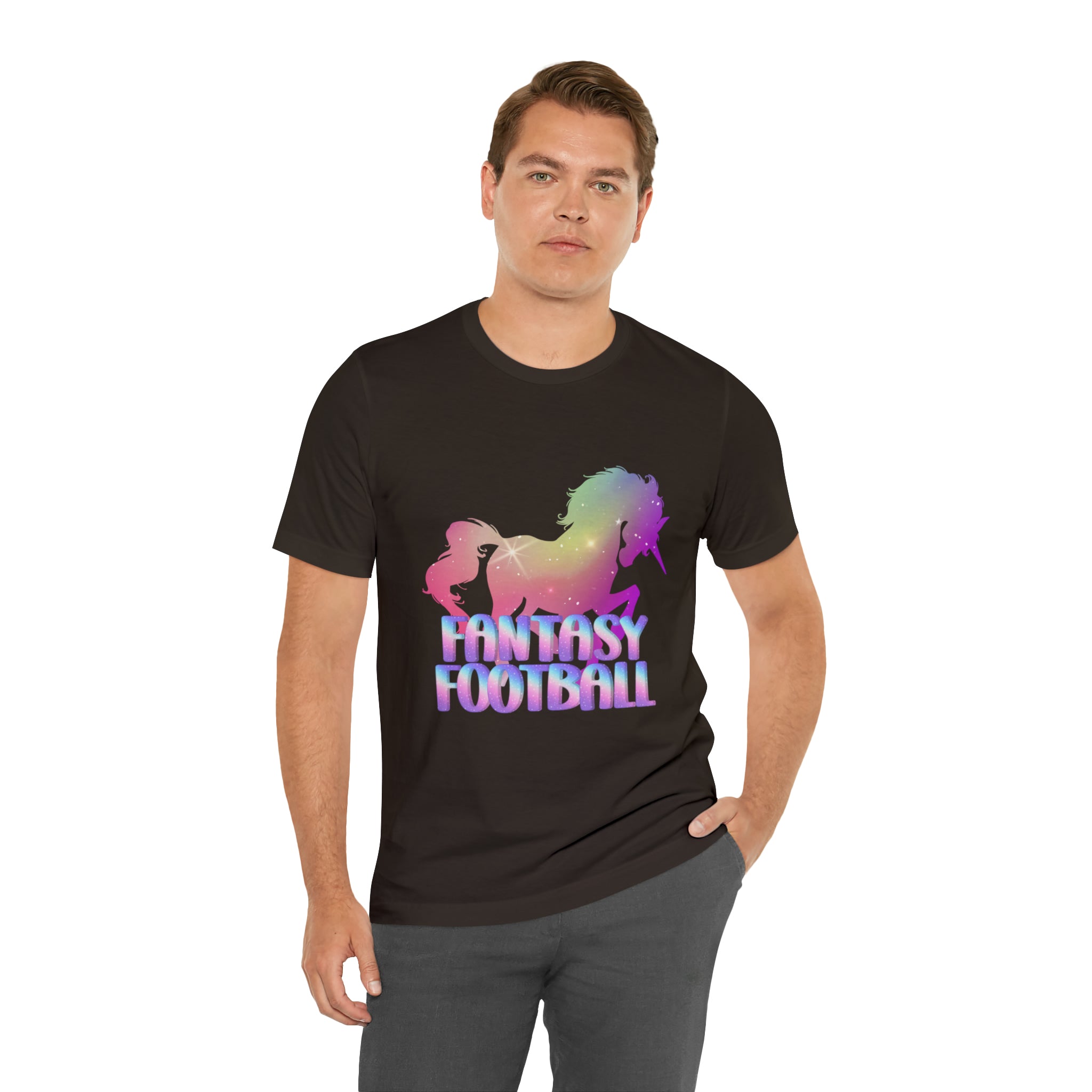 Fantasy Football Pink Shirt | Unicorn Fantasy Football Unisex T-Shirt