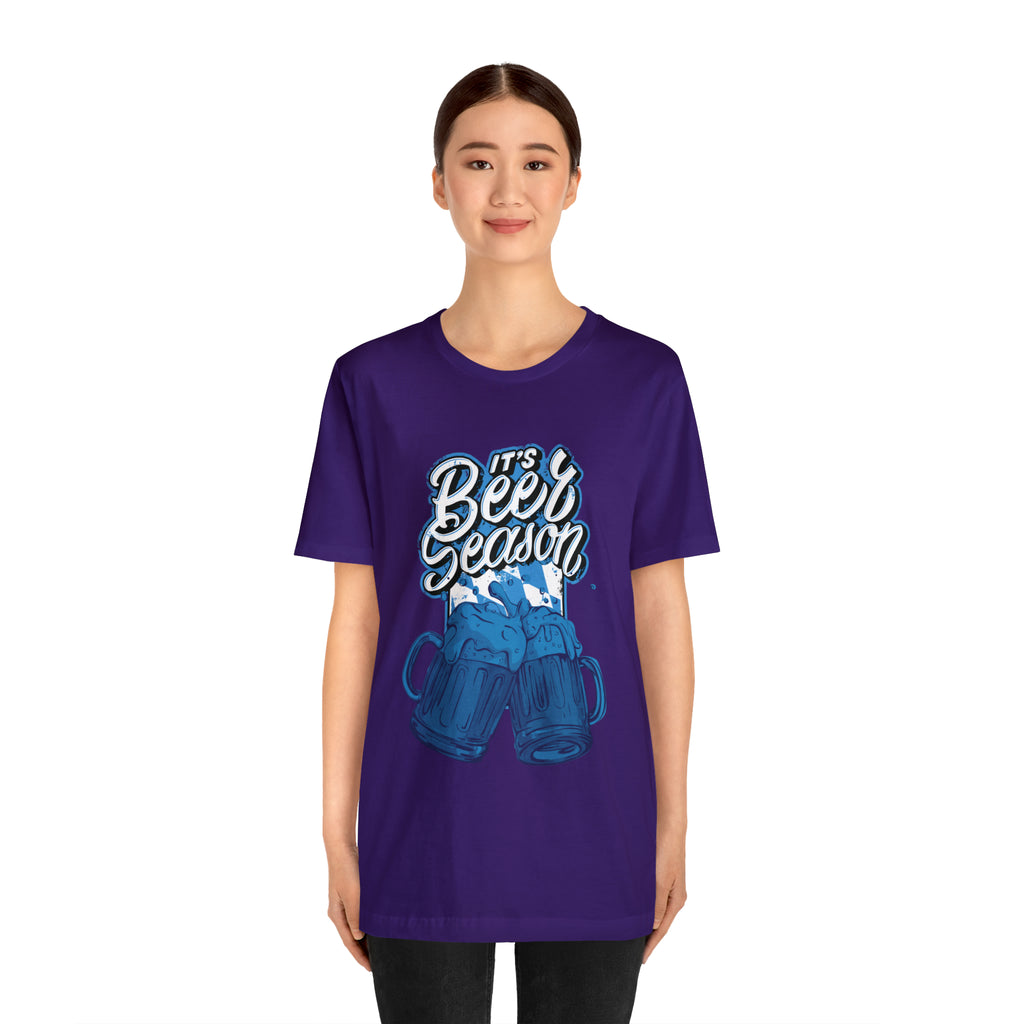 Beer Season Blue Shirt | Drink Beer Unisex T-Shirt