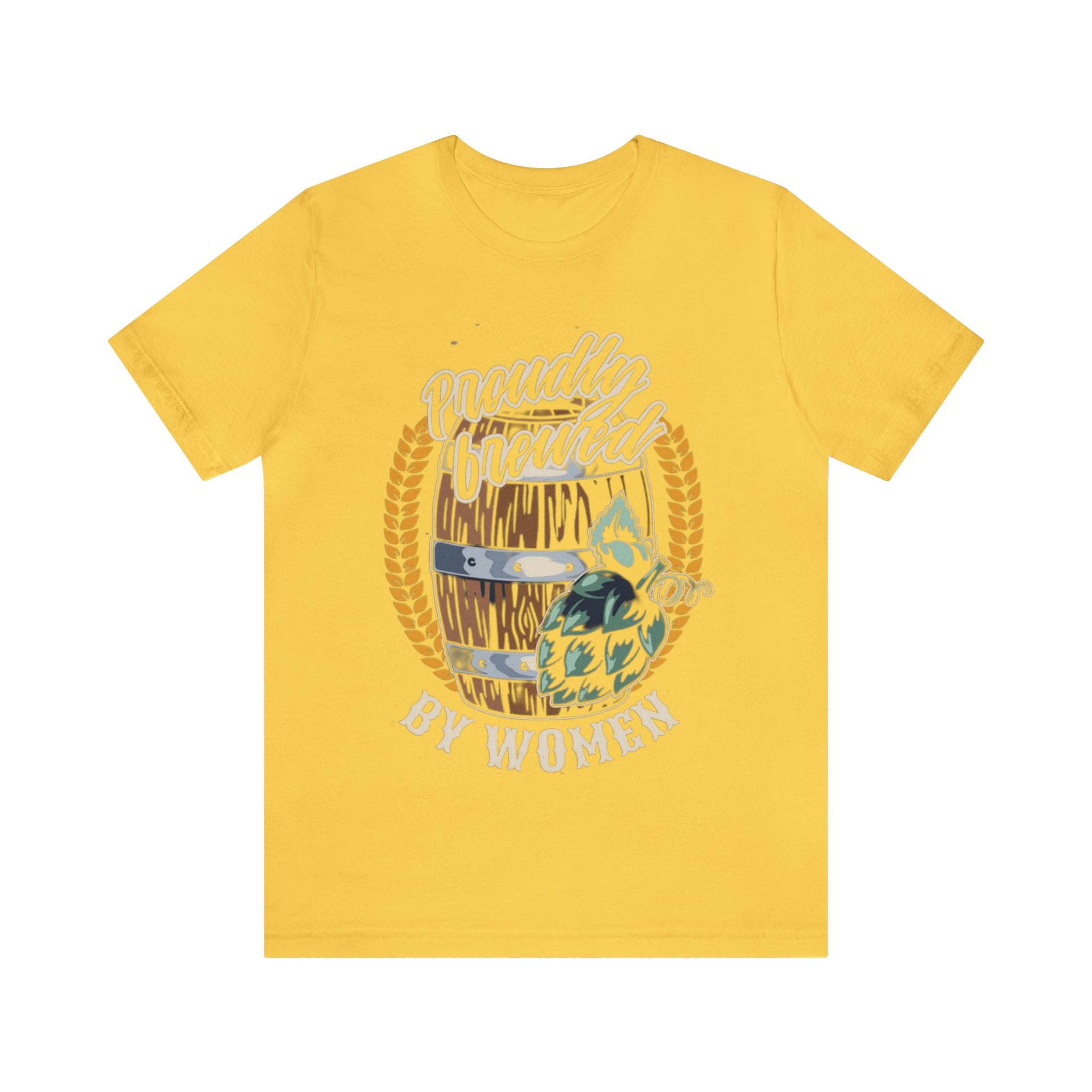 Brewed by Women Beer Shirt | Drink Beer Unisex T-Shirt
