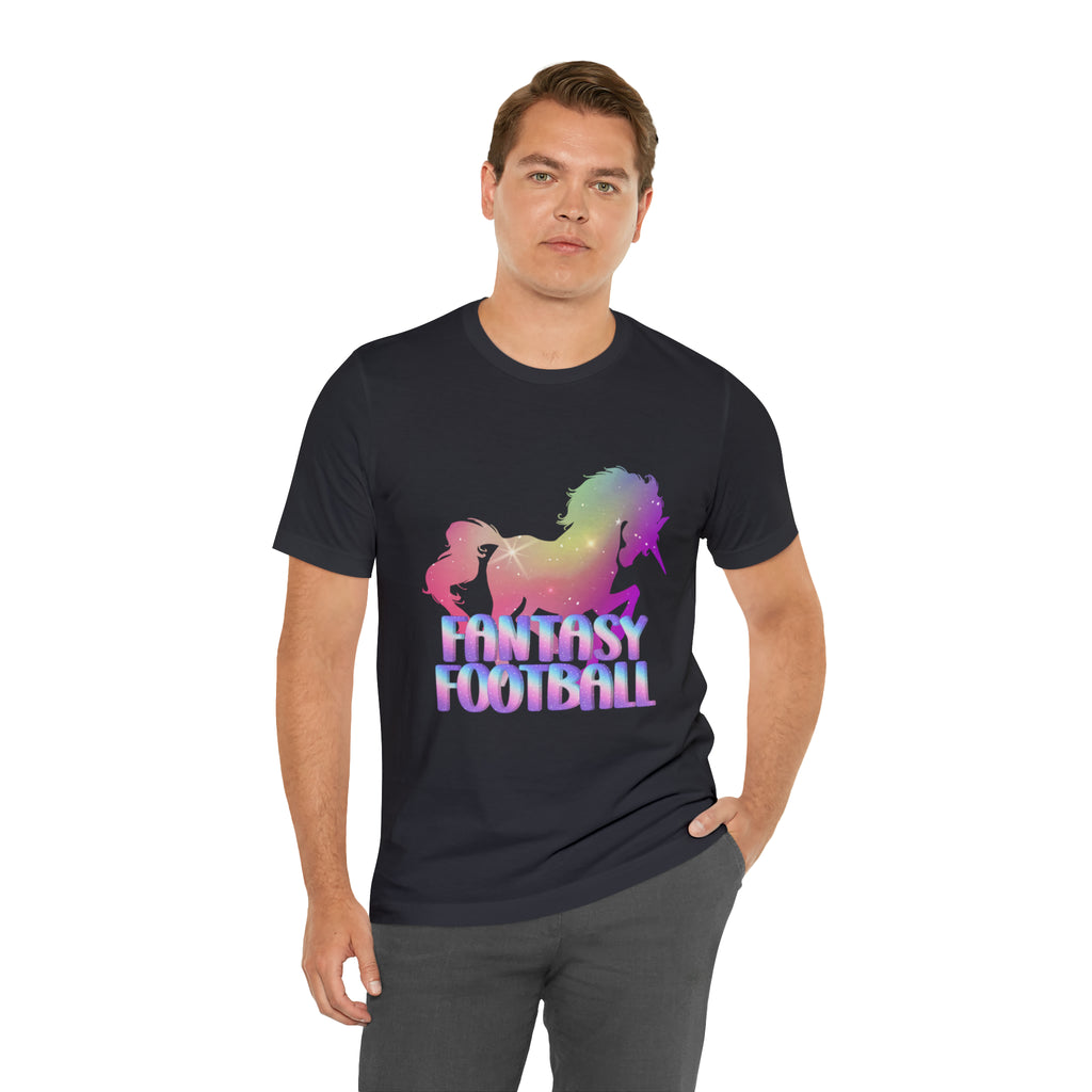 Fantasy Football Pink Shirt | Unicorn Fantasy Football Unisex T-Shirt
