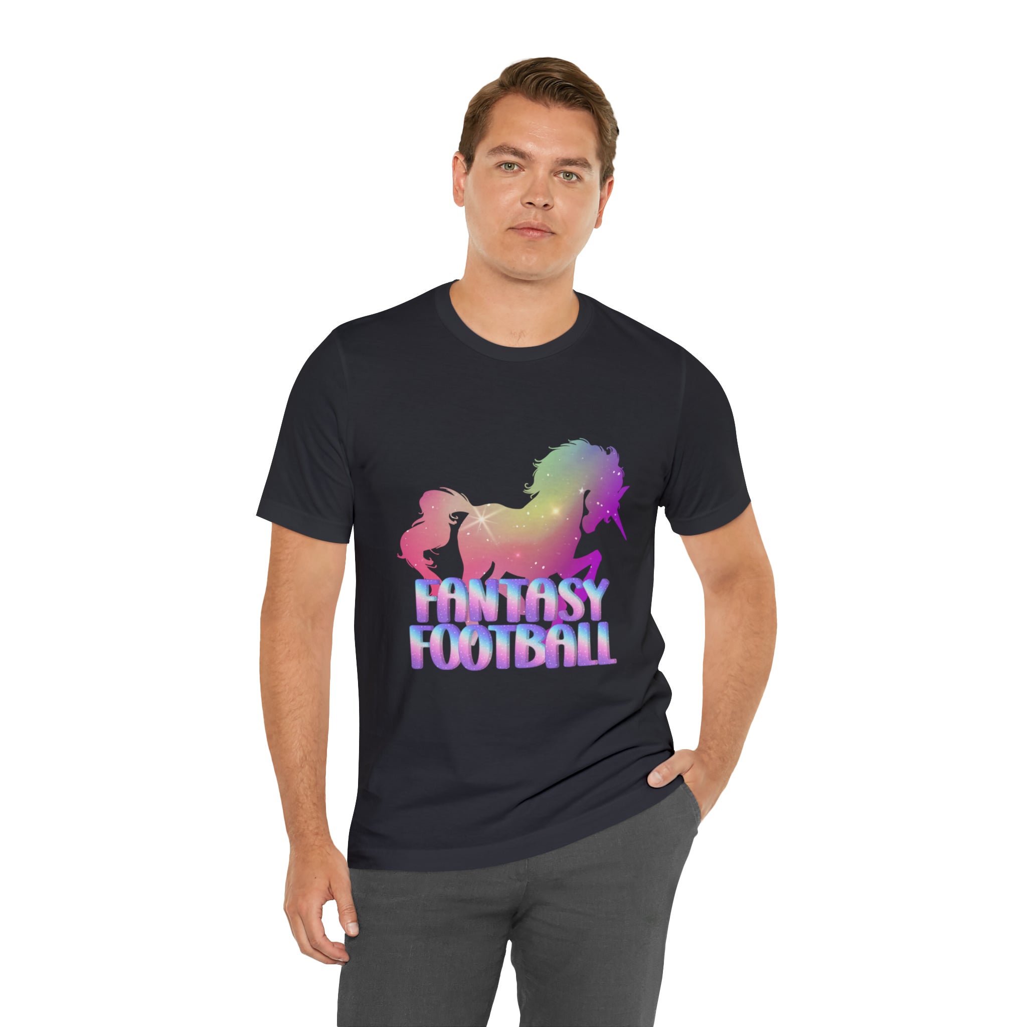 Fantasy Football Pink Shirt | Unicorn Fantasy Football Unisex T-Shirt