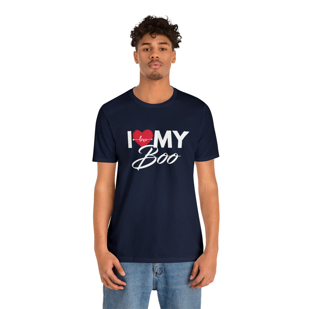 I Love My Boo Shirt | Couple Love T-Shirt, Pair Girlfriend Boyfriend Matching Shirt