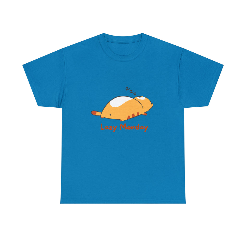 Lazy Monday Shirt | Cat Lover T-Shirt