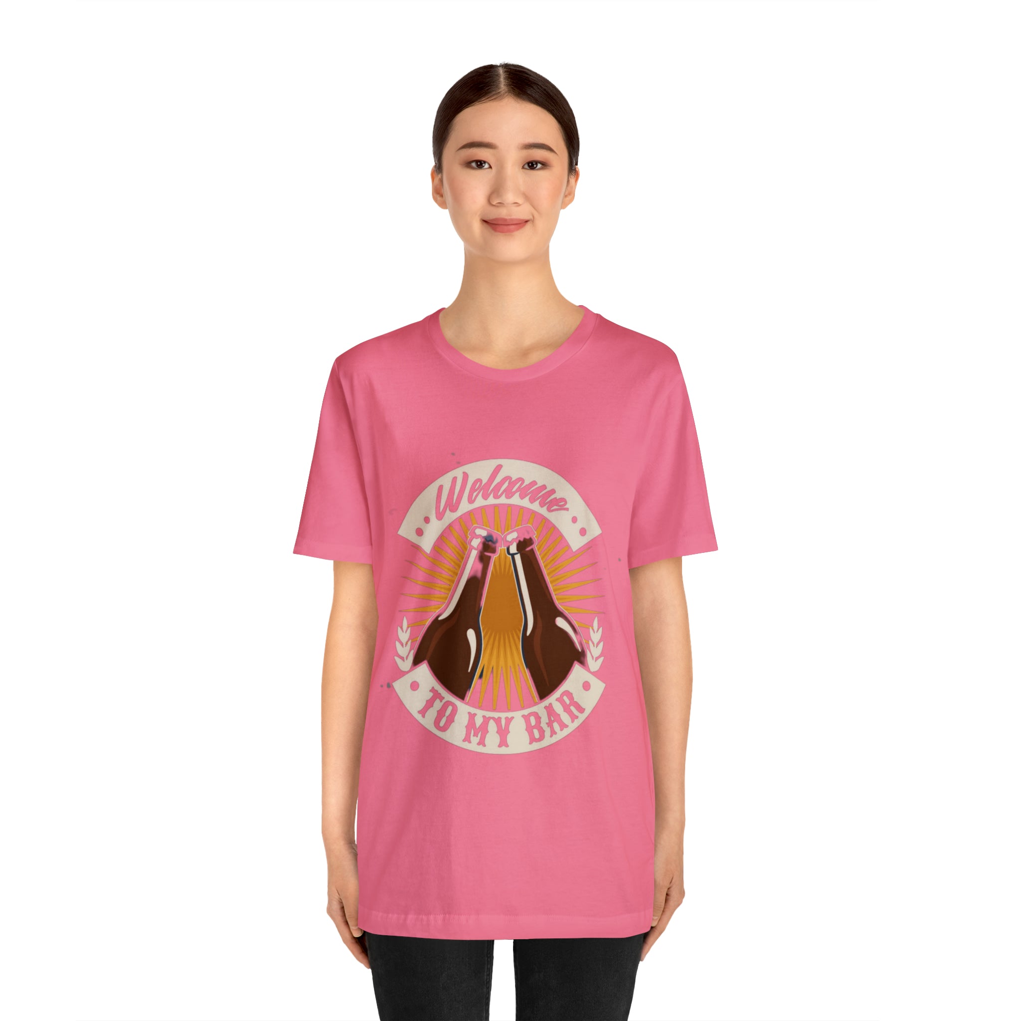 Welcome to my Bar Beer Shirt | Drink Beer Unisex T-Shirt