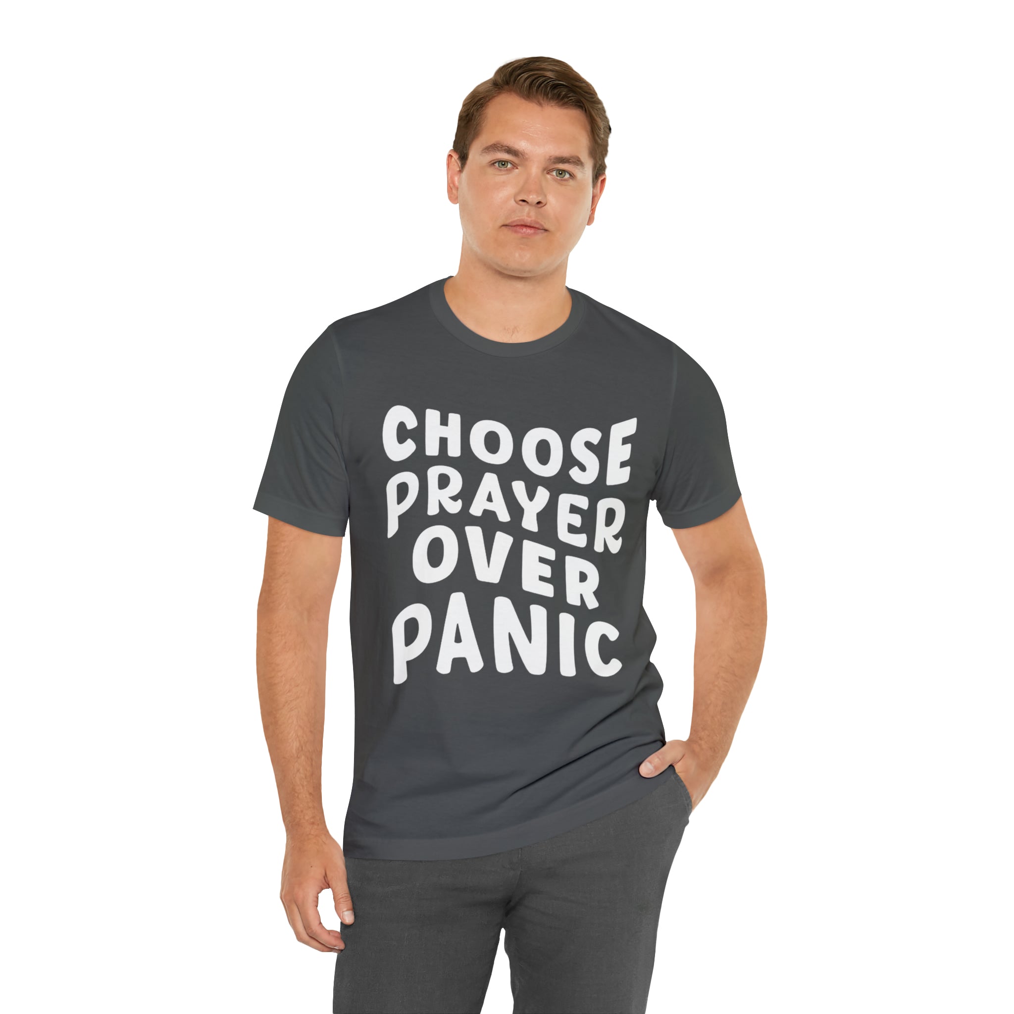 Prayer Over Panic Unisex Shirt | Religious Shirt for Prayers