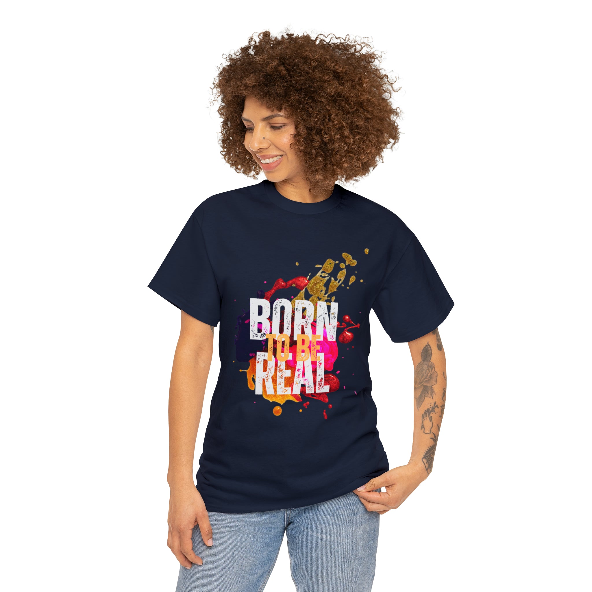 Born To Be Real  | Genuine Spirit Unisex Statement Tee