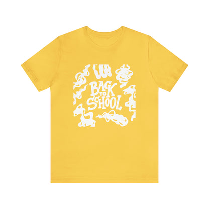 Back to School Ink Shirt | Black and White School Unisex T-Shirt