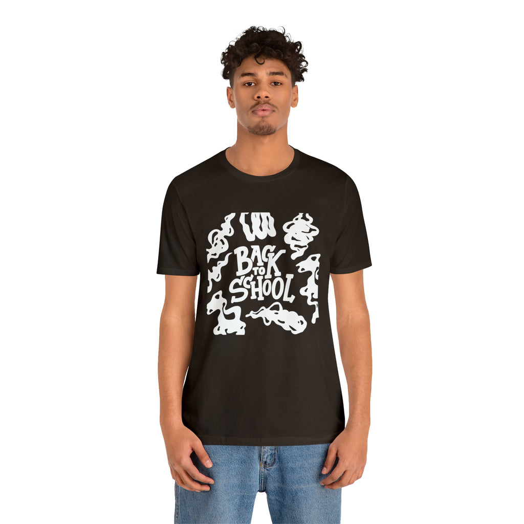 Back to School Ink Shirt | Black and White School Unisex T-Shirt