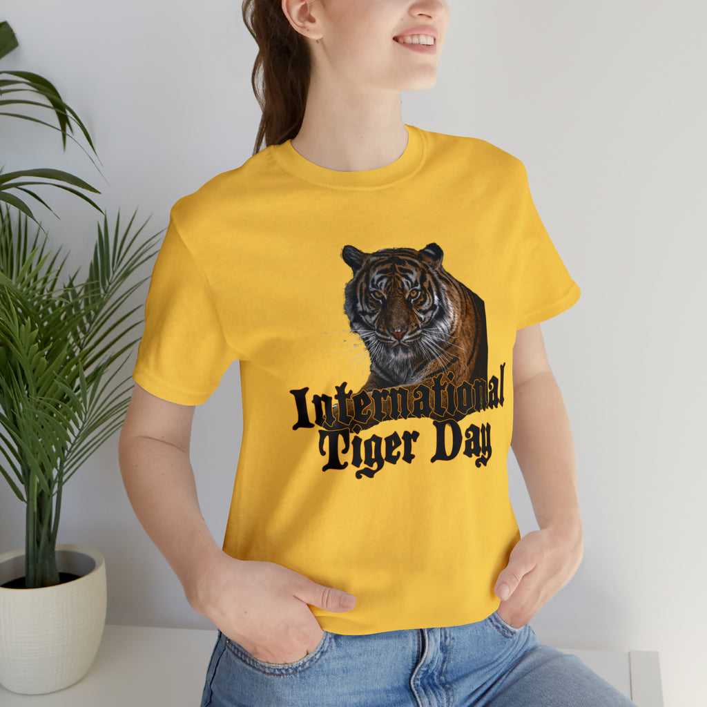 International Tiger Day | Tiger Support Unisex T-Shirt