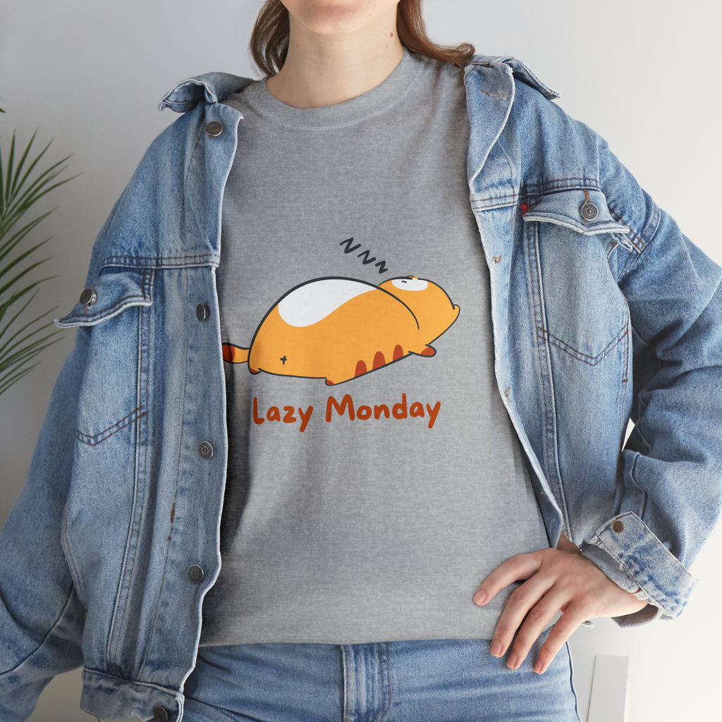 Lazy Monday Shirt | Cat Lover T-Shirt