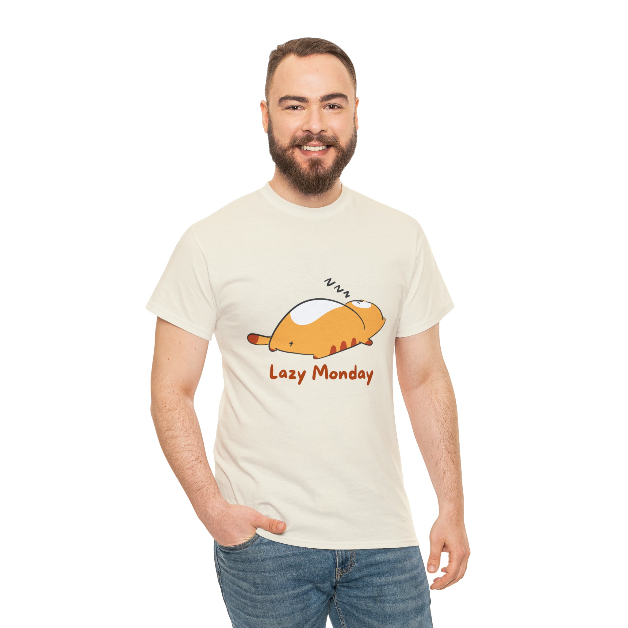 Lazy Monday Shirt | Cat Lover T-Shirt