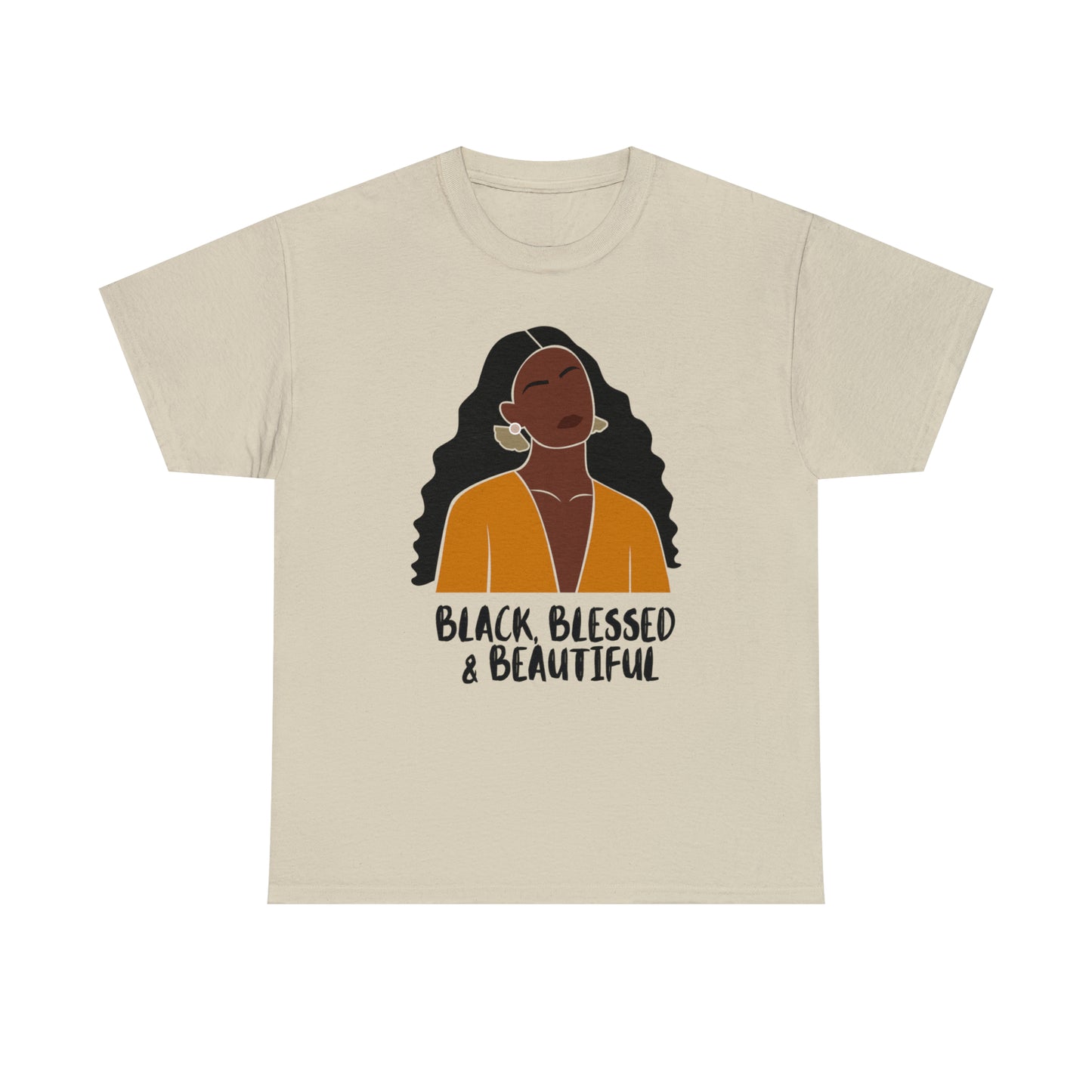 Black, Blessed & Beautiful Shirt | Empowered & Beautiful Cotton T-shirt