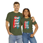 Grind Now, Shine Later Shirt | Hustler In Motion Unisex T-Shirt
