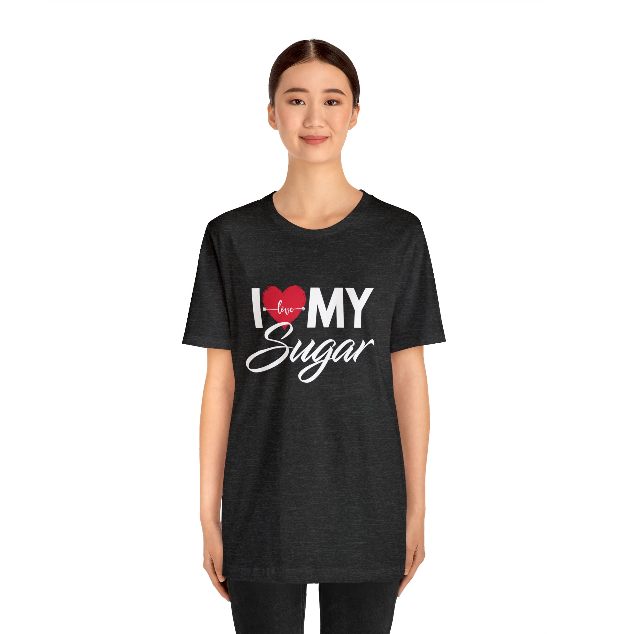 I Love My Sugar Shirt | Couple Love T-Shirt, Pair Girlfriend Boyfriend Matching Shirt